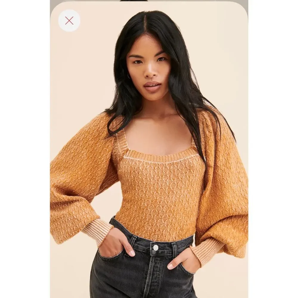 NWT / Free People Olivia Pullover / sz S